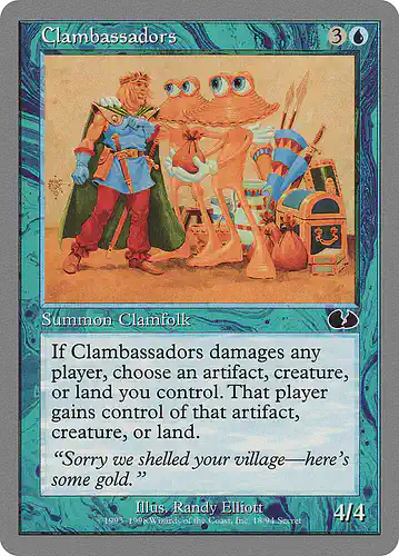 Clambassadors - ugl Spoiler
