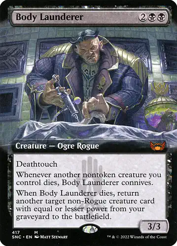 Body Launderer - snc Spoiler