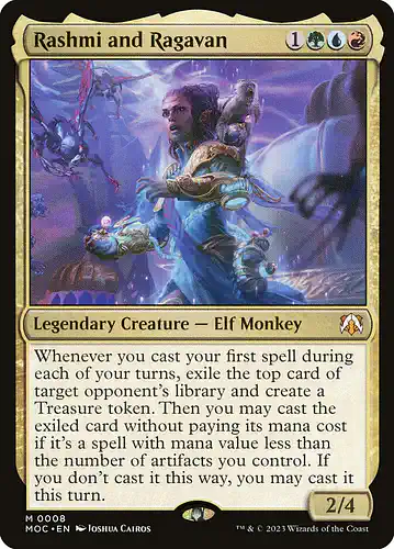 Rashmi and Ragavan - moc Spoiler
