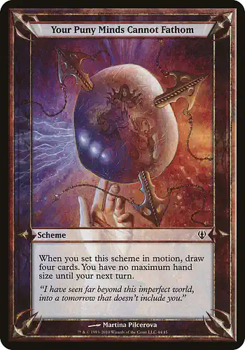 Your Puny Minds Cannot Fathom - arc Spoiler