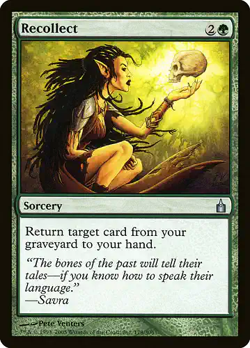 Recollect - rav Spoiler