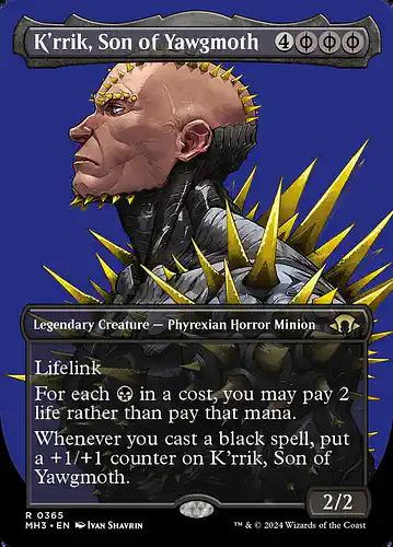 K'rrik, Son of Yawgmoth - mh3 Spoiler