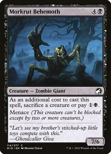Morkrut Behemoth - mid Spoiler