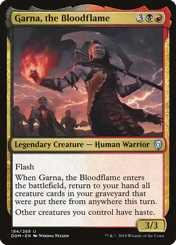 Garna, the Bloodflame - dom Spoiler