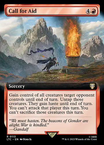 Call for Aid - ltc Spoiler