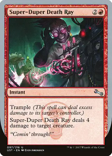 Super-Duper Death Ray - ust Spoiler