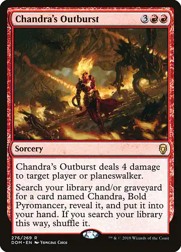 Chandra's Outburst - dom Spoiler