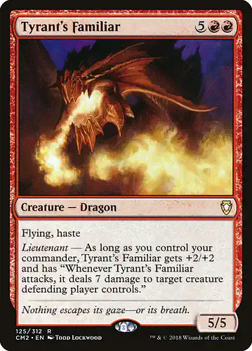 Tyrant's Familiar - cm2 Spoiler