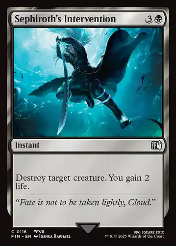 Sephiroth's Intervention - fin Spoiler