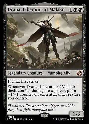 Drana, Liberator of Malakir - lcc Spoiler
