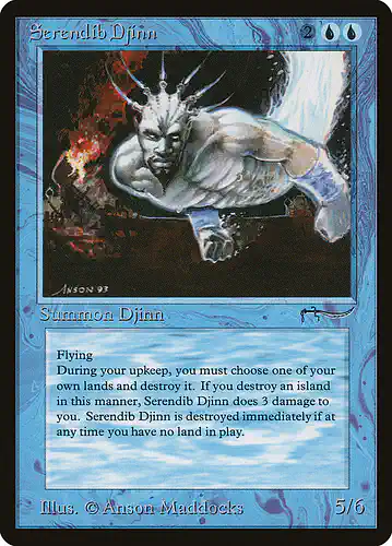 Serendib Djinn - arn Spoiler