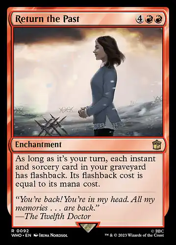 Return the Past - who Spoiler