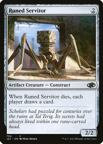 Runed Servitor - j22 Spoiler