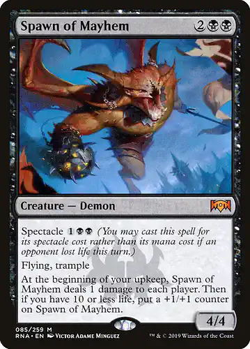Spawn of Mayhem - rna Spoiler