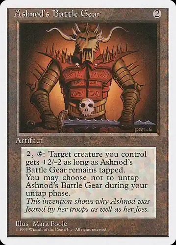 Ashnod's Battle Gear - 4ed Spoiler