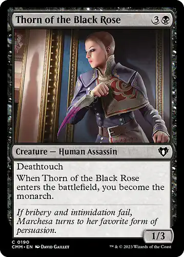 Thorn of the Black Rose - cmm Spoiler