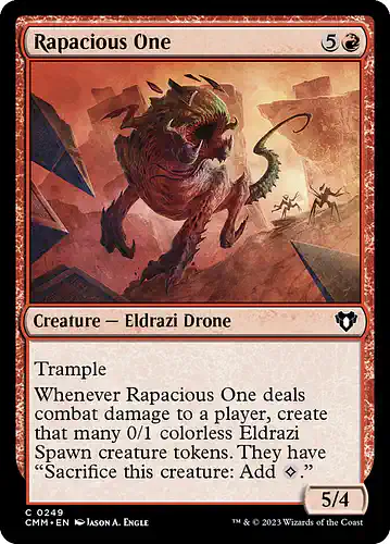 Rapacious One - cmm Spoiler