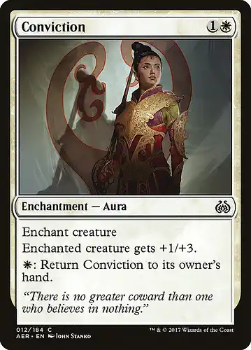 Conviction - aer Spoiler