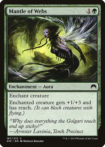 Mantle of Webs - ori Spoiler