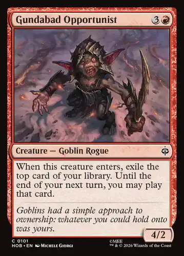 Gundabad Opportunist - hob Spoiler