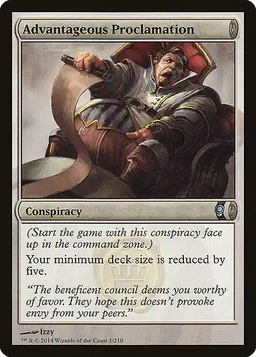 Advantageous Proclamation - cns Spoiler