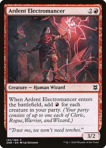 Ardent Electromancer - znr Spoiler