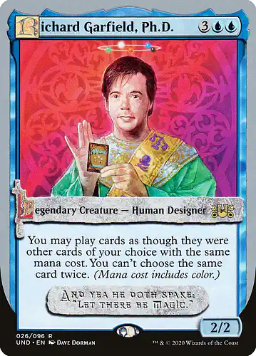 Richard Garfield, Ph.D. - und Spoiler