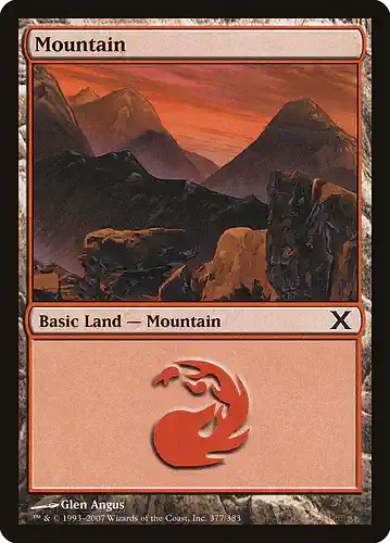 Mountain - 10e Spoiler