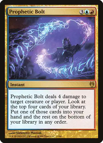 Prophetic Bolt - ddj Spoiler