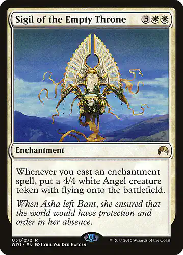 Sigil of the Empty Throne - ori Spoiler
