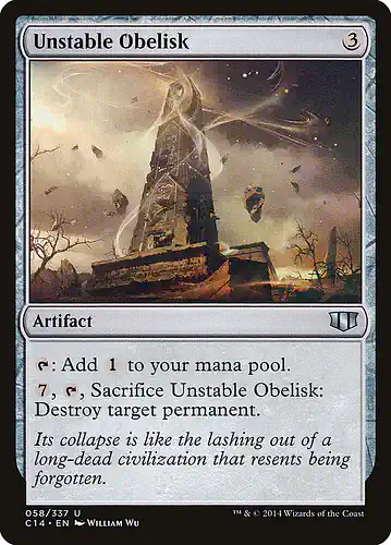 Unstable Obelisk - c14 Spoiler
