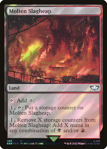 Molten Slagheap - 40k Spoiler