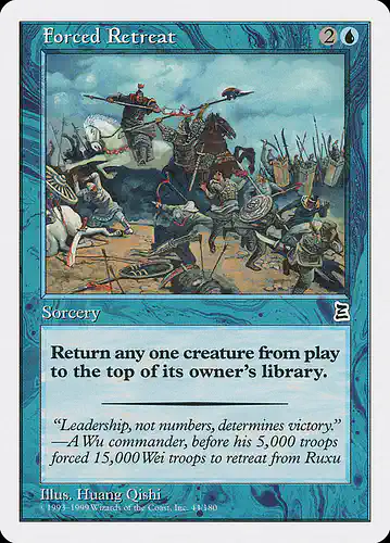 Forced Retreat - ptk Spoiler