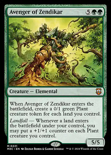 Avenger of Zendikar - m3c Spoiler