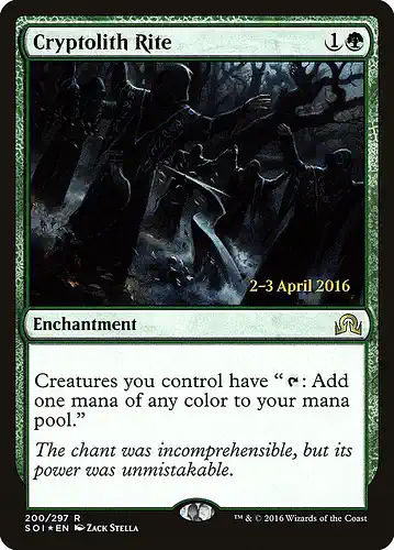 Cryptolith Rite - soi Spoiler