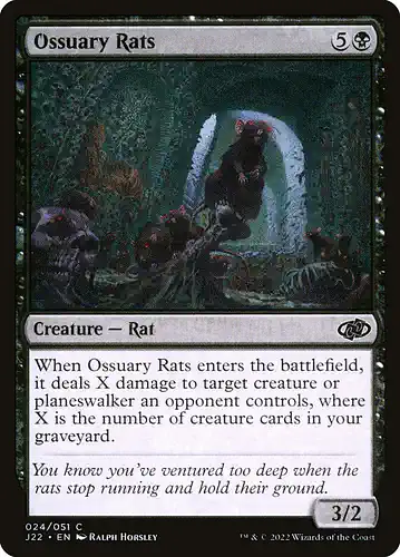 Ossuary Rats - j22 Spoiler