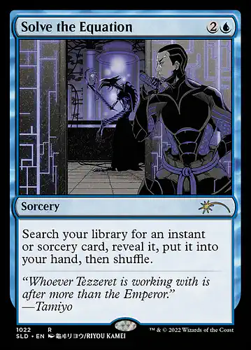 Solve the Equation - sld Spoiler
