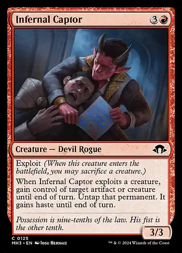 Infernal Captor - mh3 Spoiler