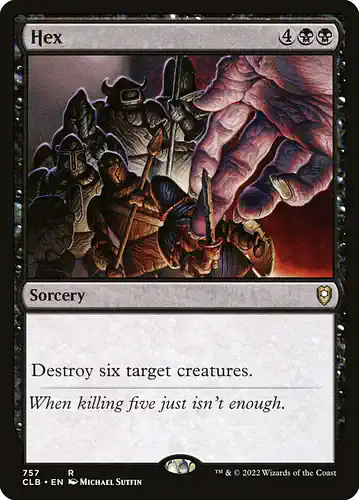Hex - clb Spoiler