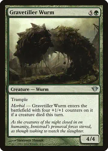 Gravetiller Wurm - dka Spoiler