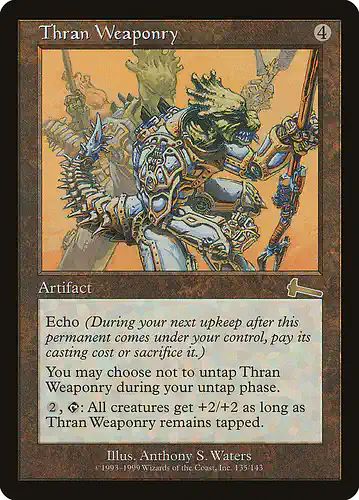 Thran Weaponry - ulg Spoiler