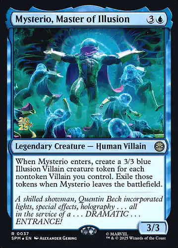 Mysterio, Master of Illusion - spm Spoiler