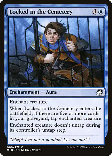 Locked in the Cemetery - mid Spoiler