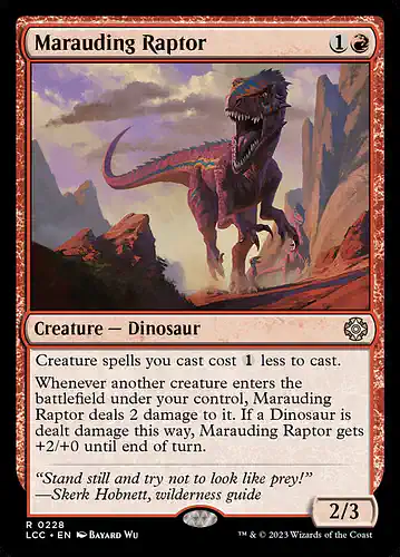 Marauding Raptor - lcc Spoiler