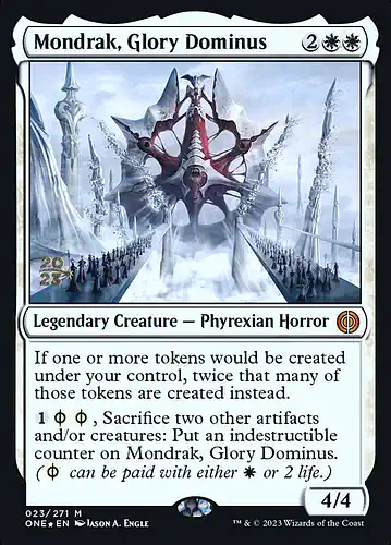 Mondrak, Glory Dominus - one Spoiler