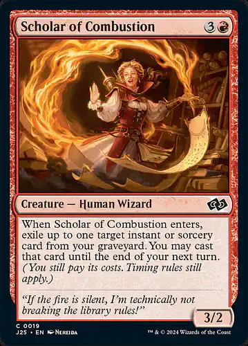 Scholar of Combustion - j25 Spoiler