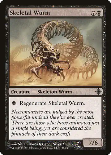Skeletal Wurm - roe Spoiler