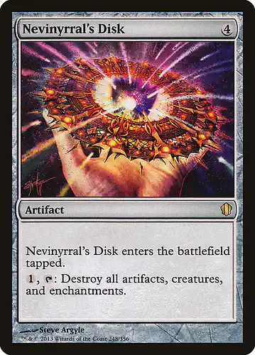 Nevinyrral's Disk - c13 Spoiler