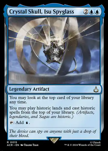 Crystal Skull, Isu Spyglass - acr Spoiler