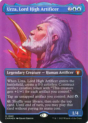 Urza, Lord High Artificer - cmm Spoiler